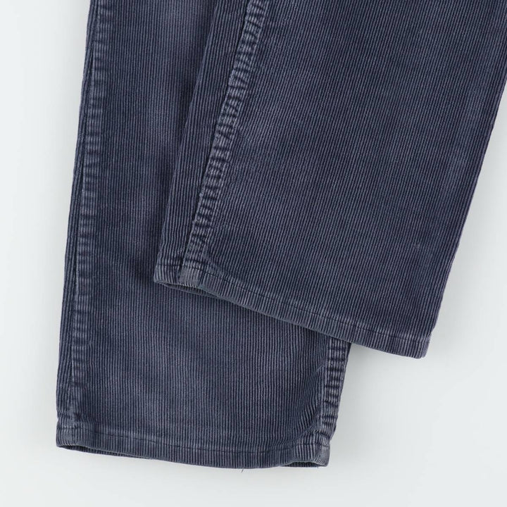 Vintage 1980'S Levi's 519-1517 corduroy pants, men's size W32. unclear blue type Vintage Second Hand