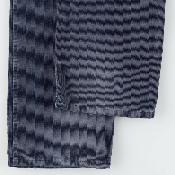 Vintage 1980'S Levi's 519-1517 corduroy pants, men's size W32. unclear blue type Vintage Second Hand