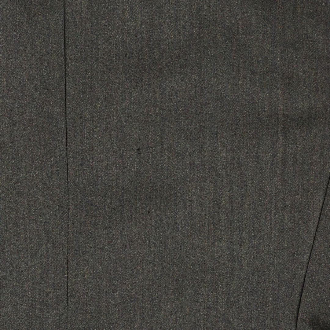 Embassy Square Wool Tailored Jacket, Made in USA, Men's Size M (approx.) wool Khaki type Vintage Second Hand