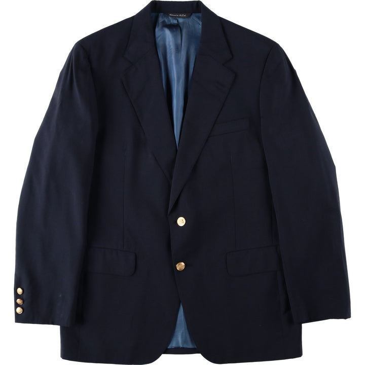 Navy blazer, tailored jacket, made in the USA, men's size M equivalent. unclear navy blue type Vintage Second Hand