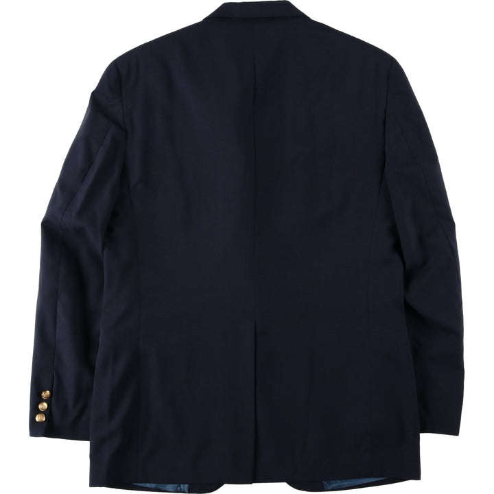 Navy blazer, tailored jacket, made in the USA, men's size M equivalent. unclear navy blue type Vintage Second Hand