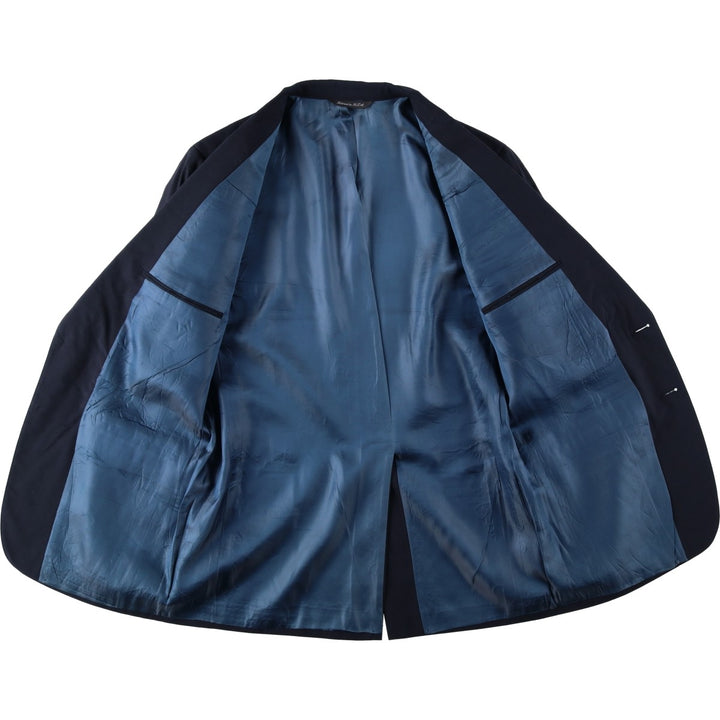Navy blazer, tailored jacket, made in the USA, men's size M equivalent. unclear navy blue type Vintage Second Hand