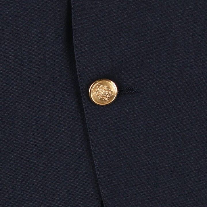Navy blazer, tailored jacket, made in the USA, men's size M equivalent. unclear navy blue type Vintage Second Hand