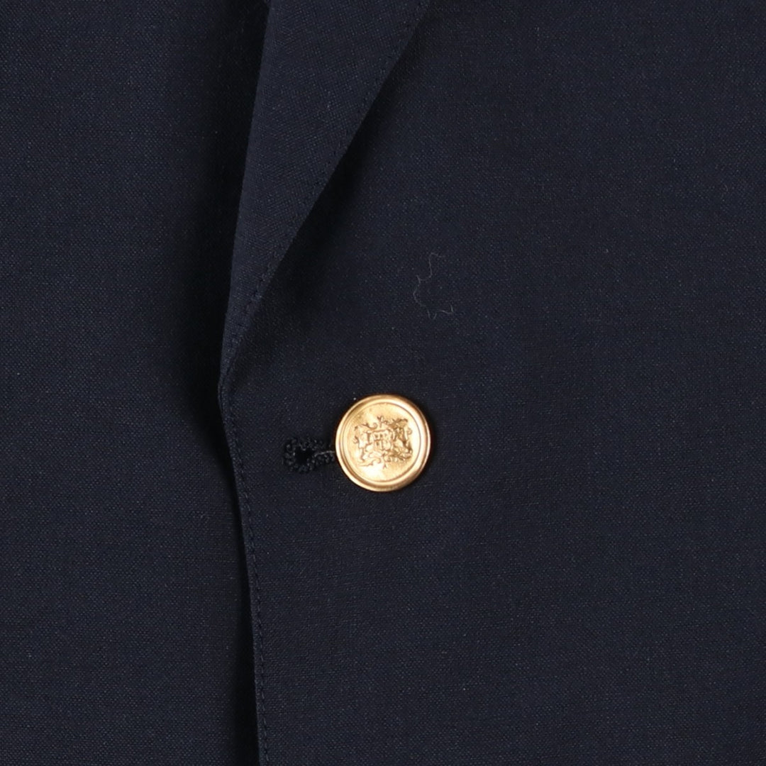 Navy blazer, tailored jacket, made in the USA, men's size M equivalent. unclear navy blue type Vintage Second Hand
