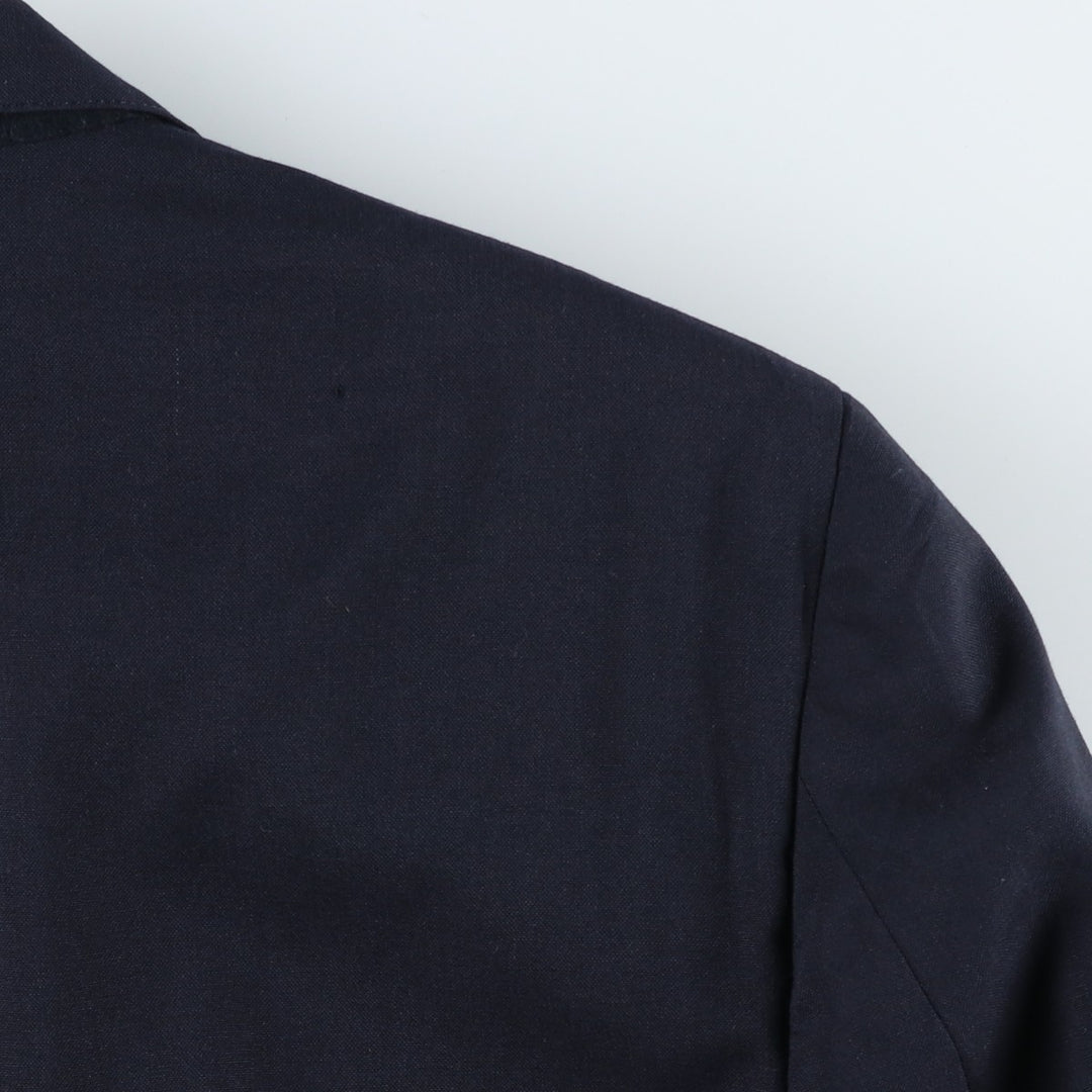 Navy blazer, tailored jacket, made in the USA, men's size M equivalent. unclear navy blue type Vintage Second Hand