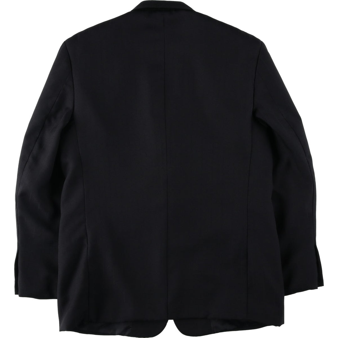 Vomo Moda Stripe Pattern Tailored Jacket, Men's Size L (approx.) polyester black type Vintage Second Hand