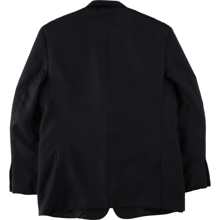 Vomo Moda Stripe Pattern Tailored Jacket, Men's Size L (approx.) polyester black type Vintage Second Hand
