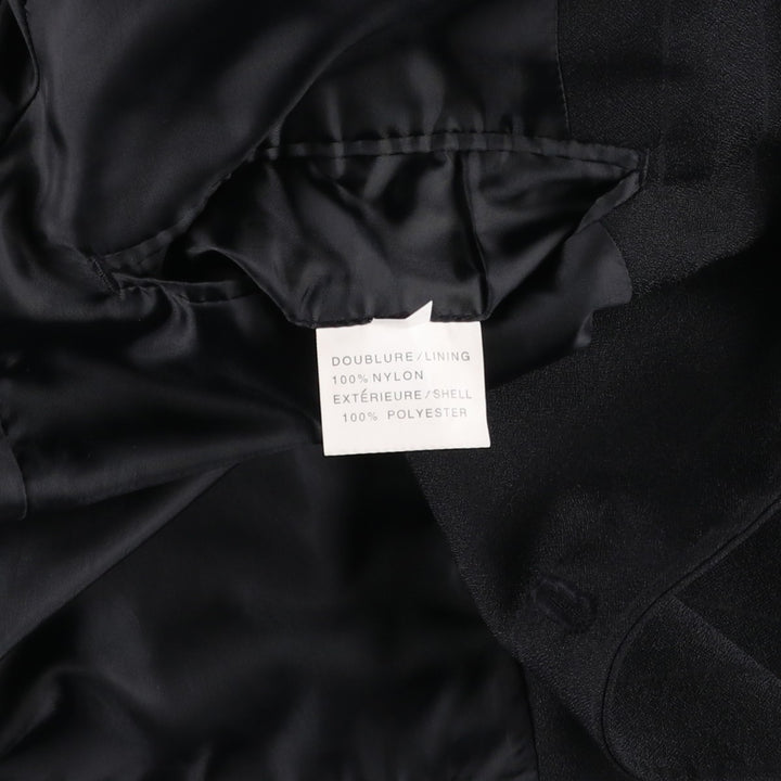 Vomo Moda Stripe Pattern Tailored Jacket, Men's Size L (approx.) polyester black type Vintage Second Hand