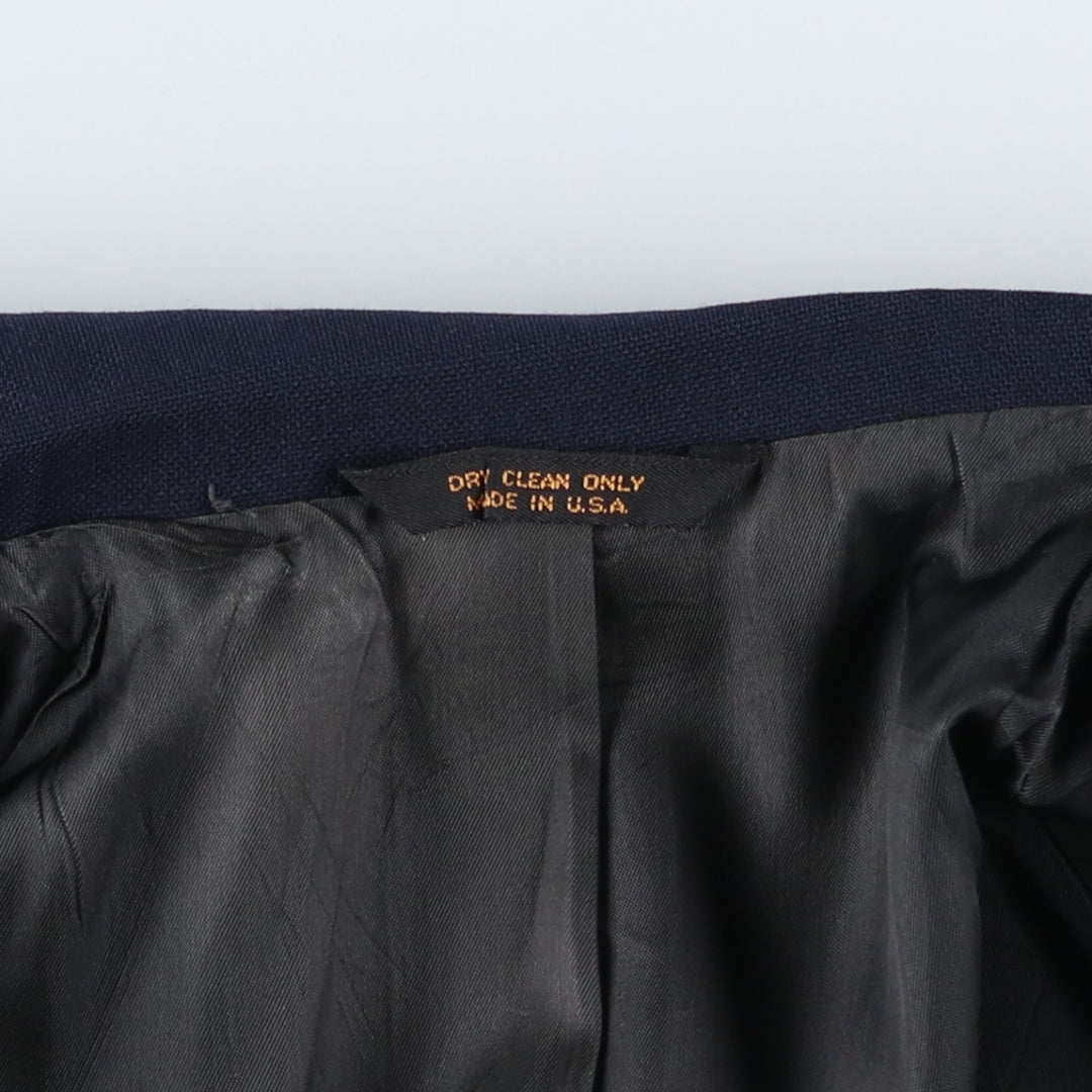 ANDHURST Navy Blazer Tailored Jacket, Made in USA, Men's Size M (approx.) unclear navy blue type Vintage Second Hand