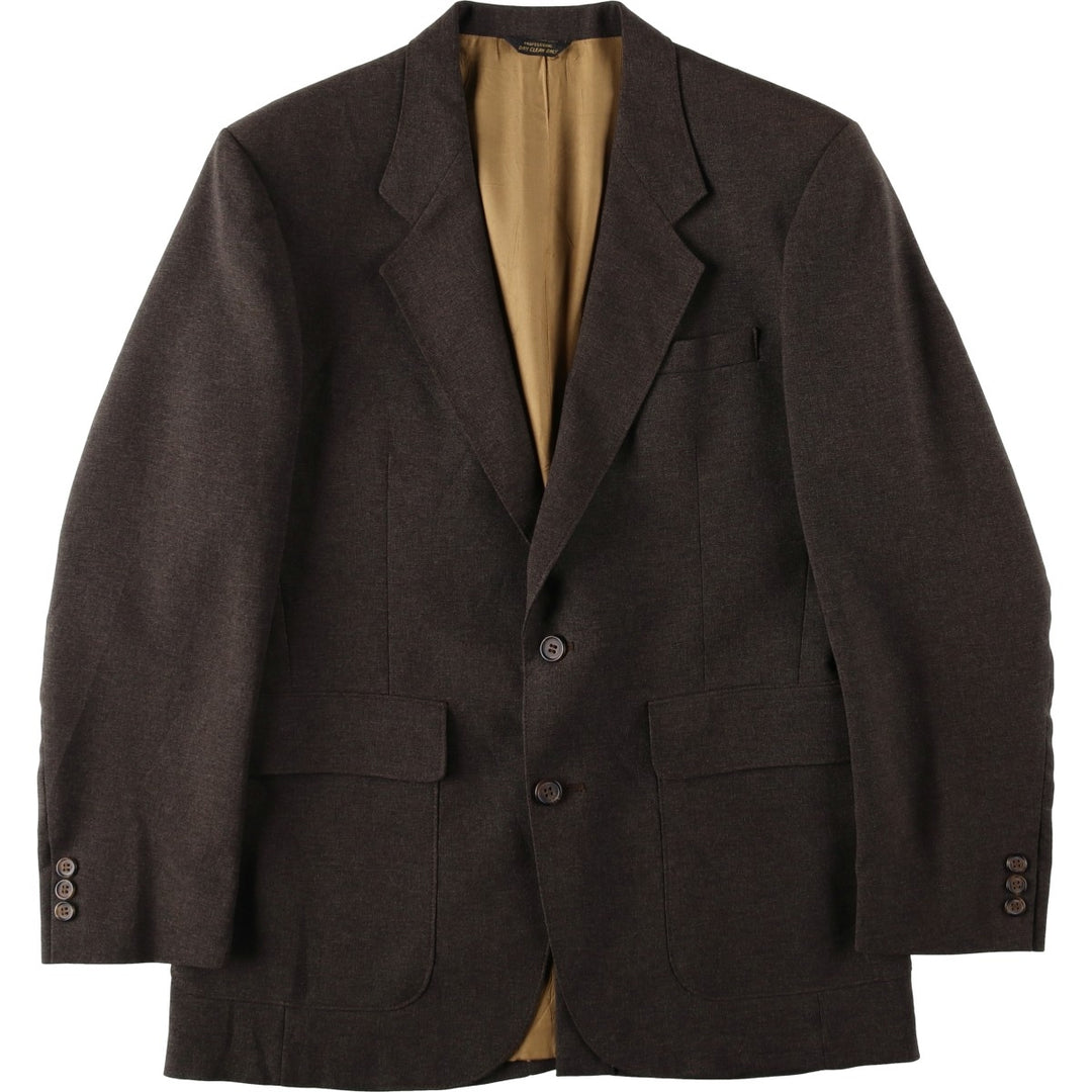 1980'S Levi's Action Suit Blazer Tailored Jacket (Men's Size M) unclear brown type Vintage Second Hand