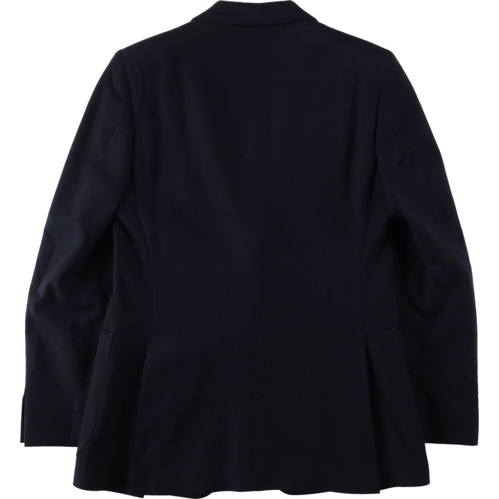Navy blazer, tailored jacket, made in France, men's size S equivalent. unclear navy blue type Vintage Second Hand