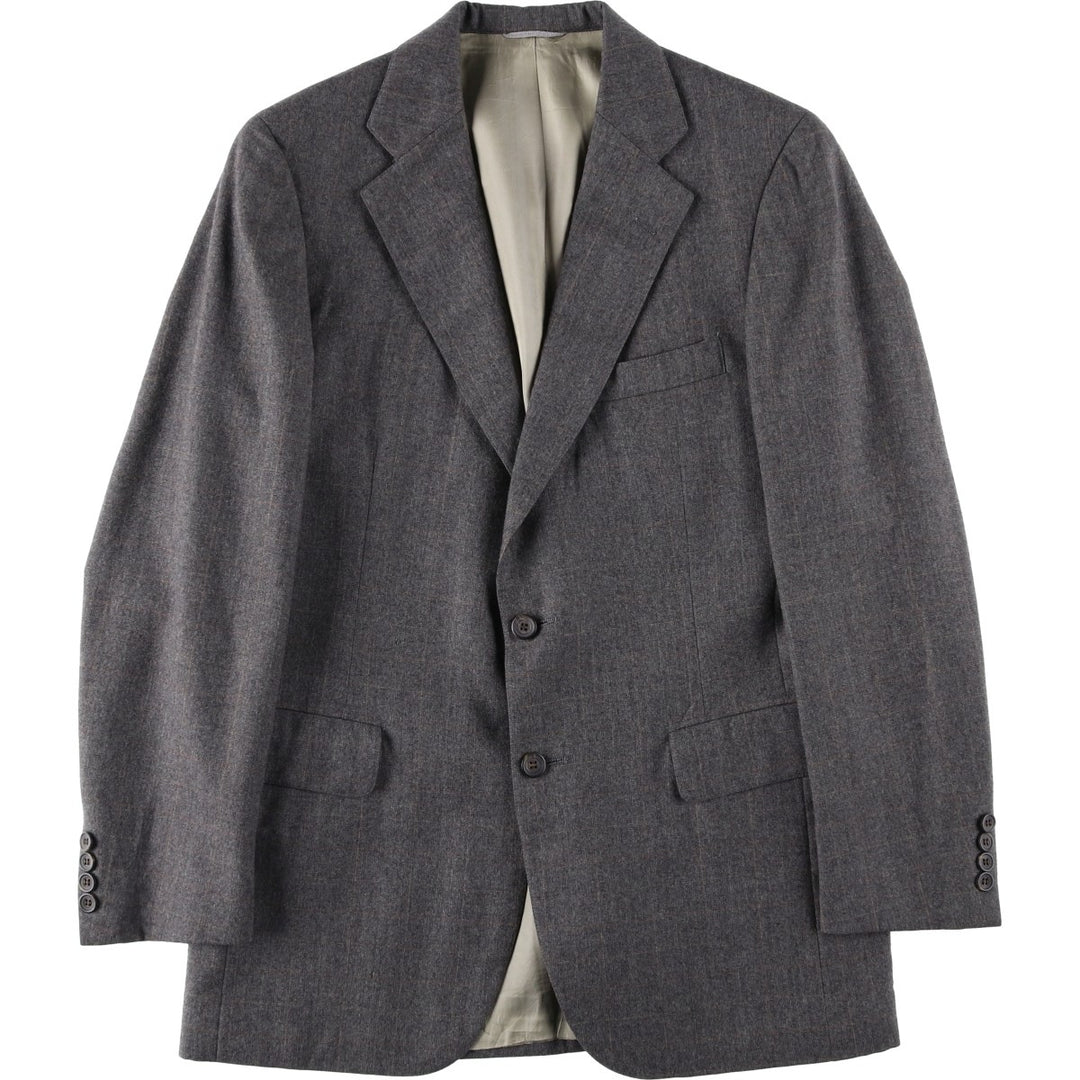 1970'S Ralph Lauren CHAPS wool tailored jacket, men's size S (approx.) wool gray type Vintage Second Hand