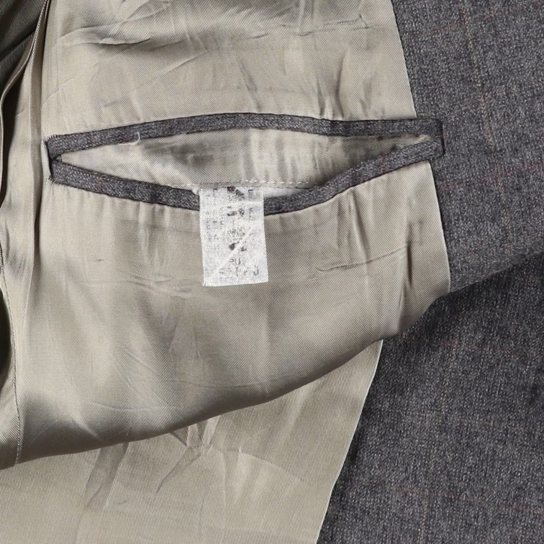 1970'S Ralph Lauren CHAPS wool tailored jacket, men's size S (approx.) wool gray type Vintage Second Hand