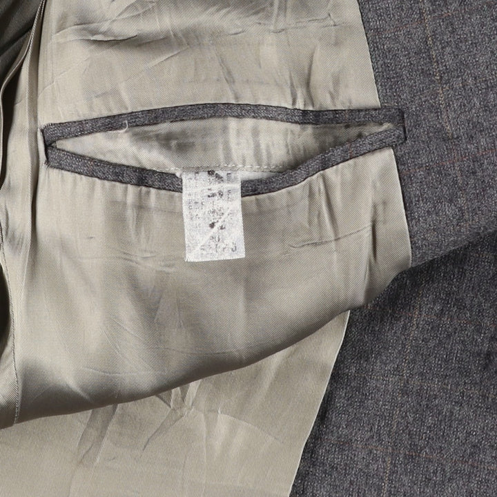 1970'S Ralph Lauren CHAPS wool tailored jacket, men's size S (approx.) wool gray type Vintage Second Hand