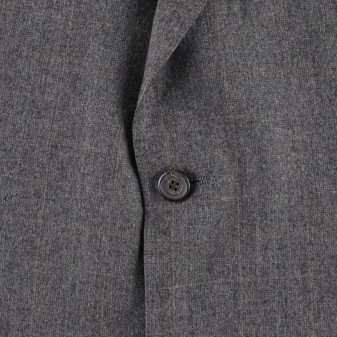 1970'S Ralph Lauren CHAPS wool tailored jacket, men's size S (approx.) wool gray type Vintage Second Hand