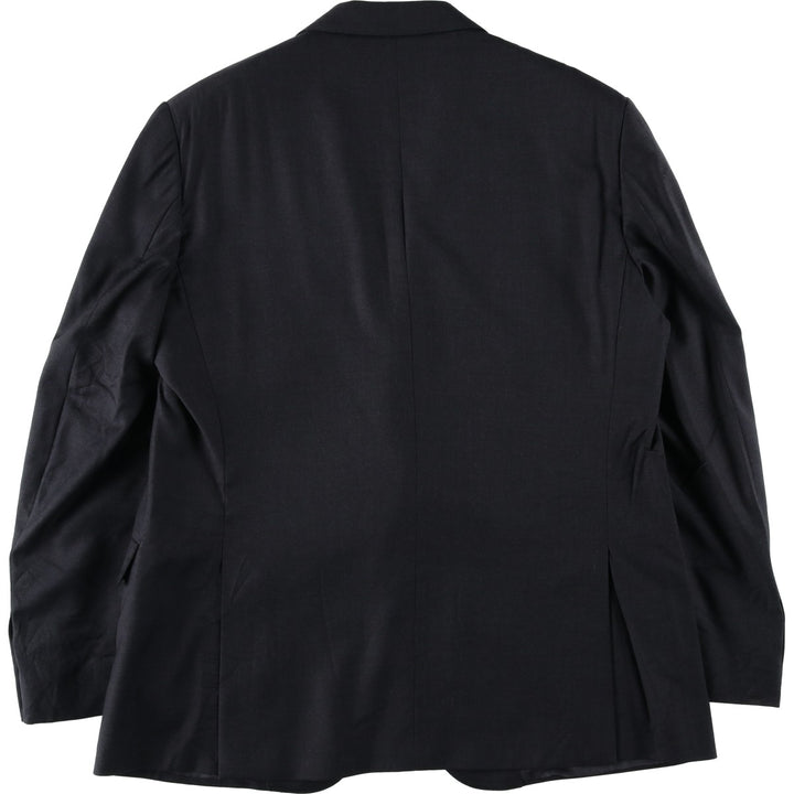 Ralph Lauren POLO RALPH LAUREN wool tailored jacket, men's size XL (approx.) wool navy blue type Vintage Second Hand