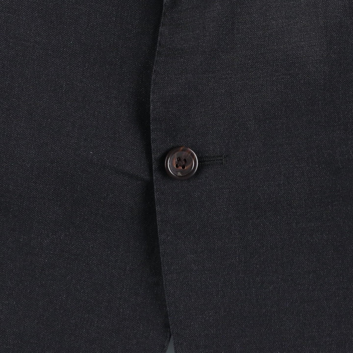 Ralph Lauren POLO RALPH LAUREN wool tailored jacket, men's size XL (approx.) wool navy blue type Vintage Second Hand