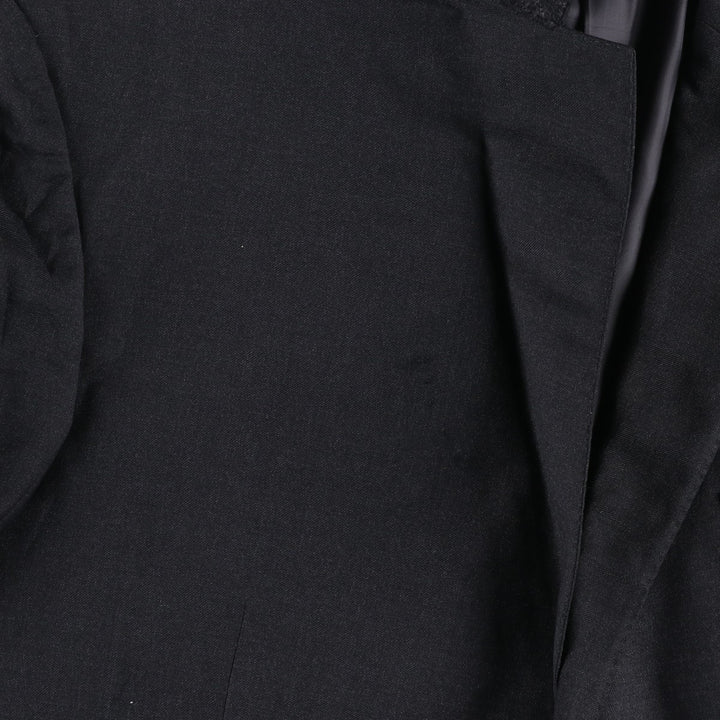 Ralph Lauren POLO RALPH LAUREN wool tailored jacket, men's size XL (approx.) wool navy blue type Vintage Second Hand