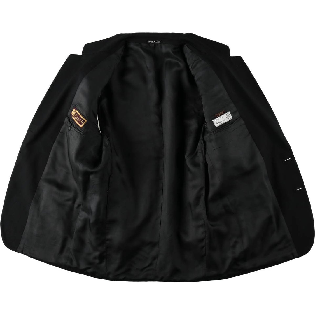 Mani Guy tailored jacket, made in Italy, men's size M equivalent. unclear black type Vintage Second Hand