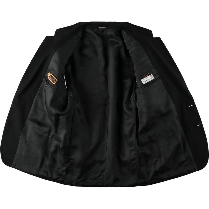 Mani Guy tailored jacket, made in Italy, men's size M equivalent. unclear black type Vintage Second Hand