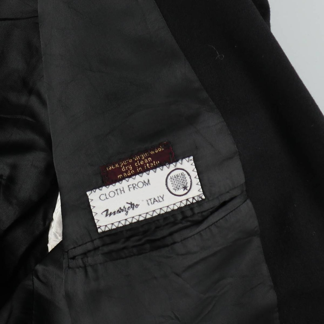 Mani Guy tailored jacket, made in Italy, men's size M equivalent. unclear black type Vintage Second Hand