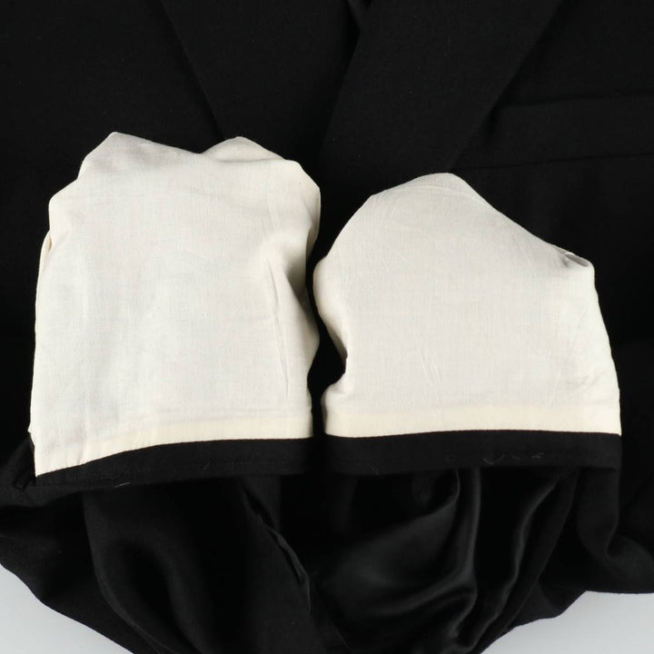 Mani Guy tailored jacket, made in Italy, men's size M equivalent. unclear black type Vintage Second Hand