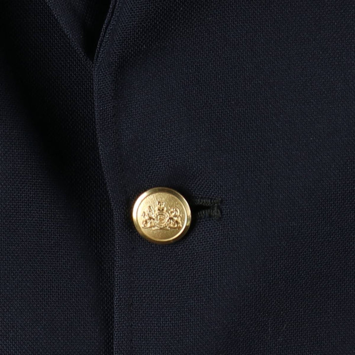 Stafford Navy Blazer, Tailored Jacket, Made in USA, Men's Size L unclear navy blue type Vintage Second Hand