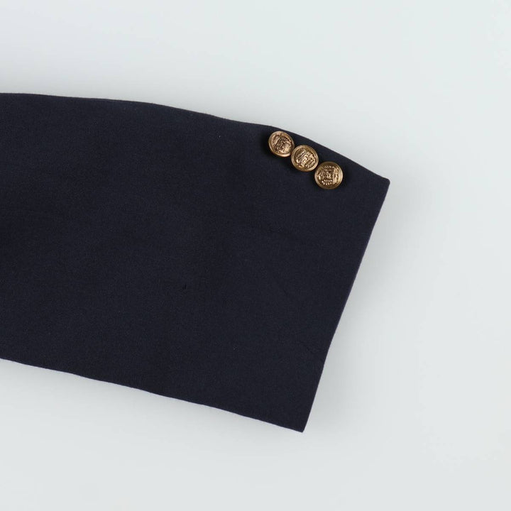 Haggar Navy Blazer, Tailored Jacket, Made in USA, Men's Size L unclear navy blue type Vintage Second Hand