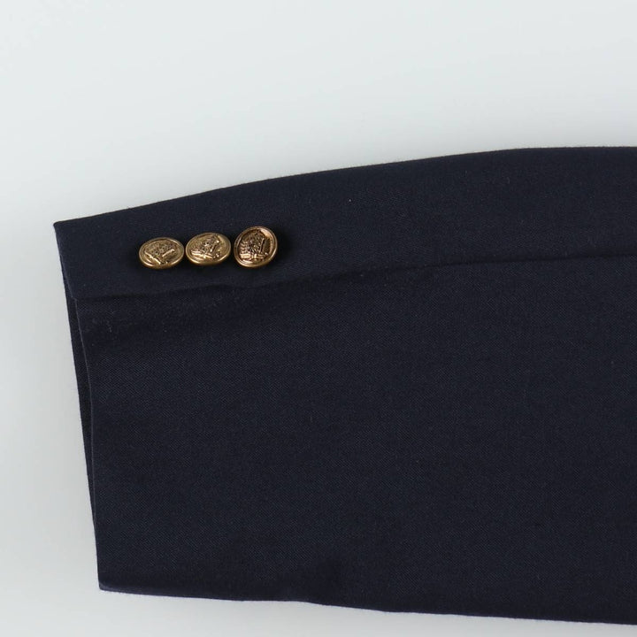 Haggar Navy Blazer, Tailored Jacket, Made in USA, Men's Size L unclear navy blue type Vintage Second Hand