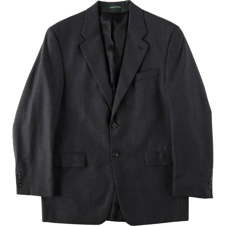 Boston John wool tailored jacket, made in Canada, men's size M. wool gray type Vintage Second Hand