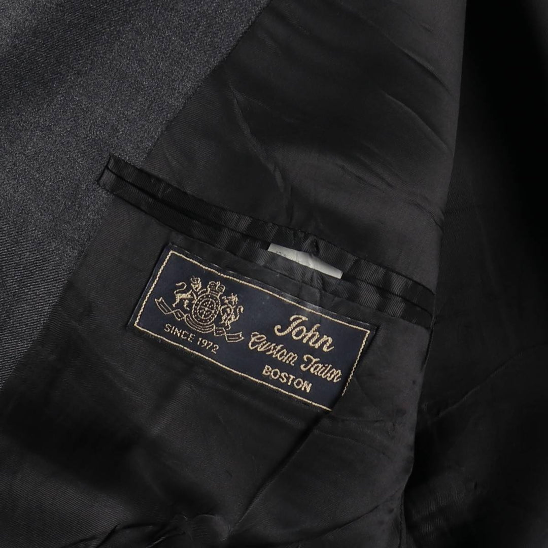 Boston John wool tailored jacket, made in Canada, men's size M. wool gray type Vintage Second Hand