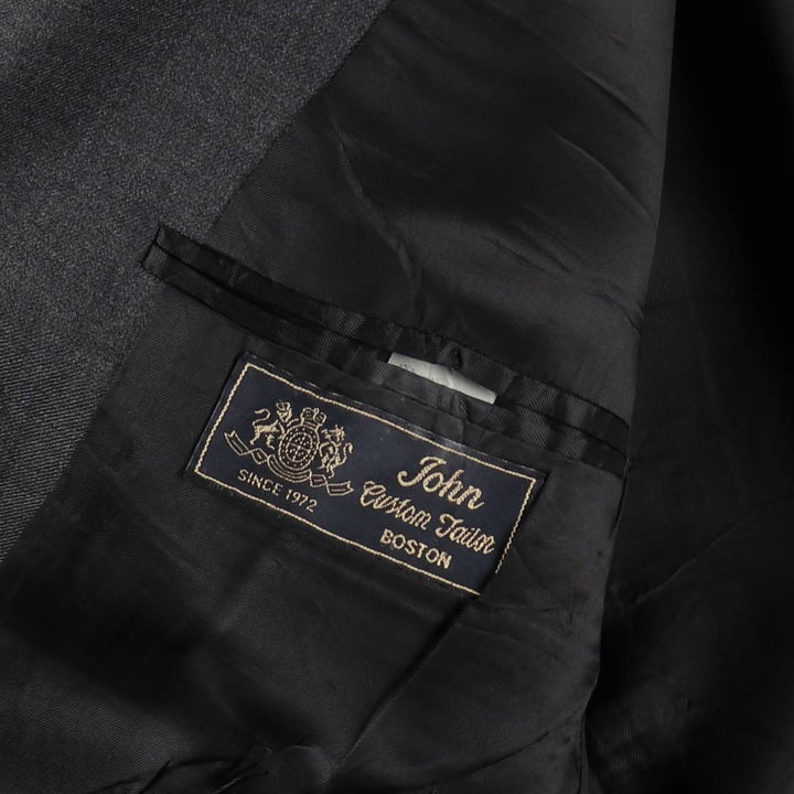 Boston John wool tailored jacket, made in Canada, men's size M. wool gray type Vintage Second Hand