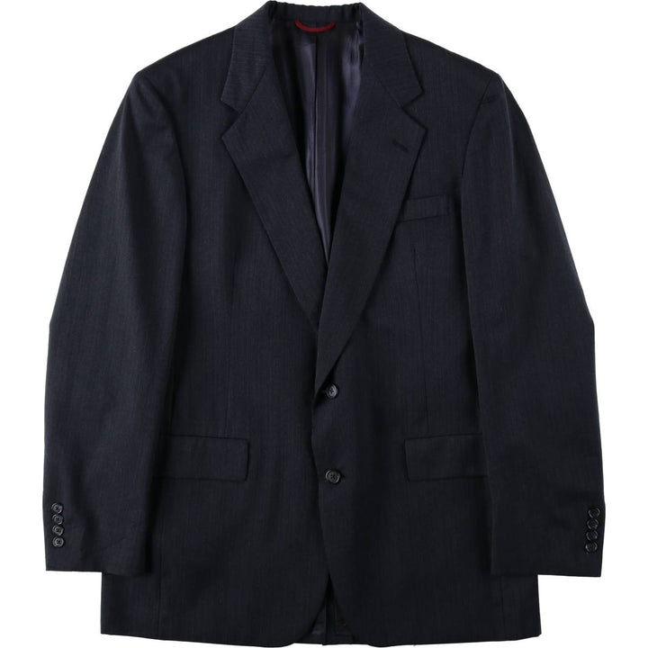 Hart Schaffner and Marx Dillard's tailored jacket, made in the USA, men's size L. unclear black type Vintage Second Hand
