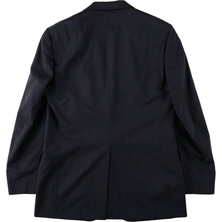 Hart Schaffner and Marx Dillard's tailored jacket, made in the USA, men's size L. unclear black type Vintage Second Hand