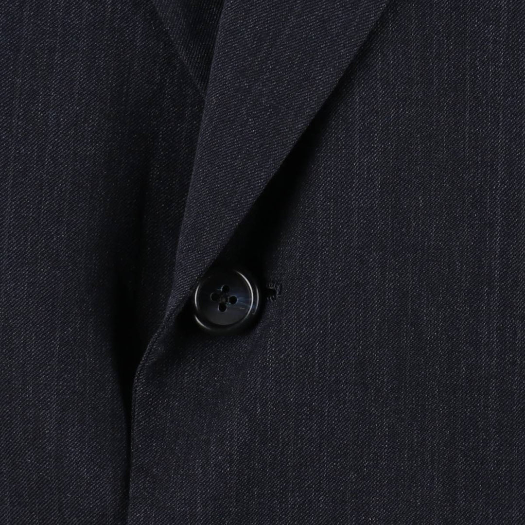 Hart Schaffner and Marx Dillard's tailored jacket, made in the USA, men's size L. unclear black type Vintage Second Hand