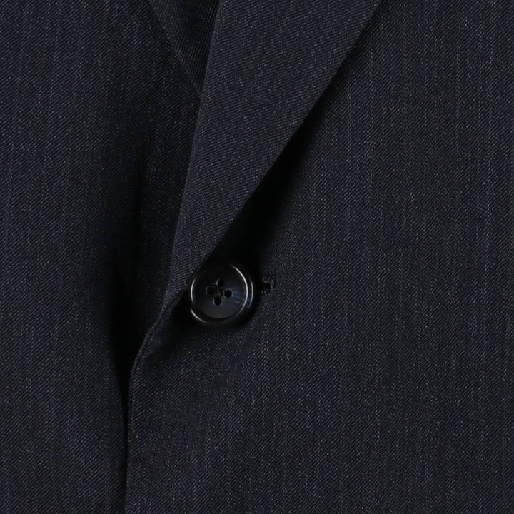 Hart Schaffner and Marx Dillard's tailored jacket, made in the USA, men's size L. unclear black type Vintage Second Hand