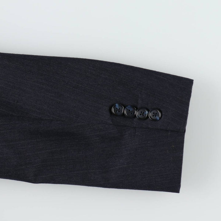 Hart Schaffner and Marx Dillard's tailored jacket, made in the USA, men's size L. unclear black type Vintage Second Hand