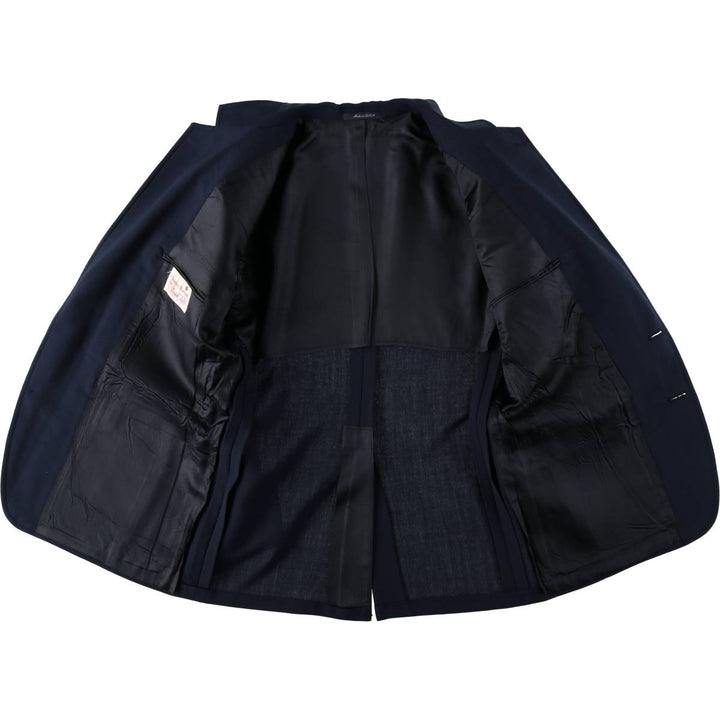 Stanley Blacker Navy Blazer, Tailored Jacket, Made in USA, Men's Size Medium unclear navy blue type Vintage Second Hand