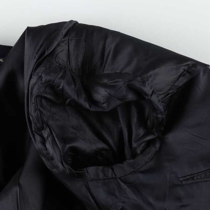 Stanley Blacker Navy Blazer, Tailored Jacket, Made in USA, Men's Size Medium unclear navy blue type Vintage Second Hand