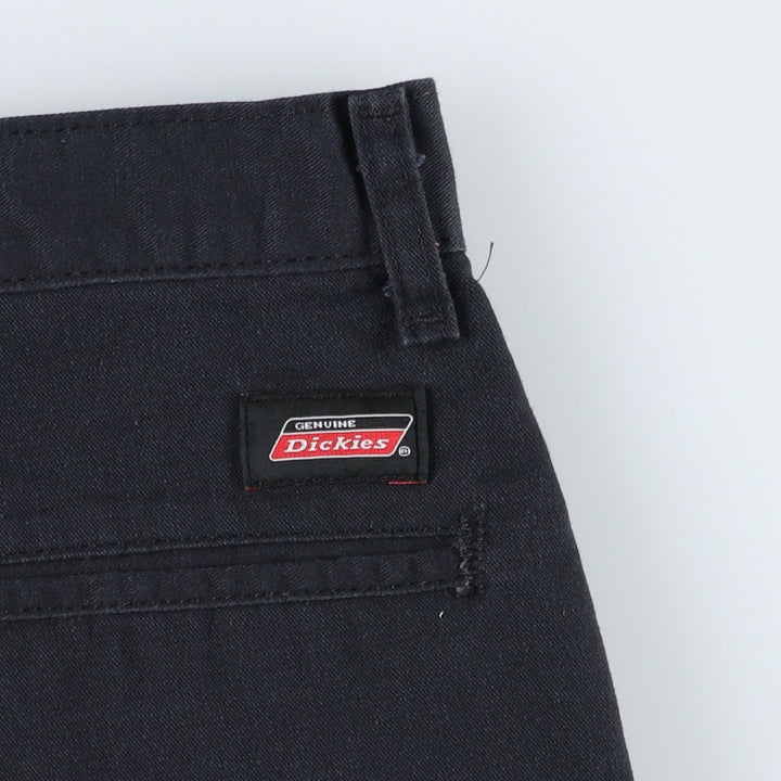 Dickies Work Shorts, Half Pants, Men's, W37 equivalent polyester black type Vintage Second Hand