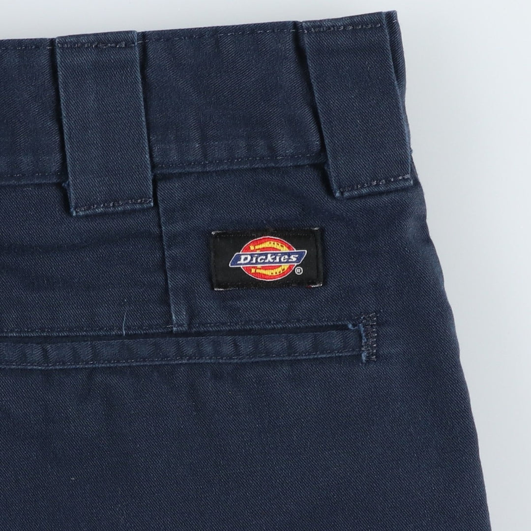 Dickies Relaxed Fit Work Shorts, Half Pants, Men's, W37 equivalent polyester navy blue type Vintage Second Hand