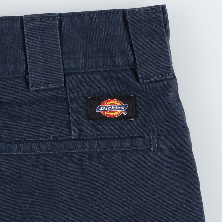 Dickies Relaxed Fit Work Shorts, Half Pants, Men's, W37 equivalent polyester navy blue type Vintage Second Hand
