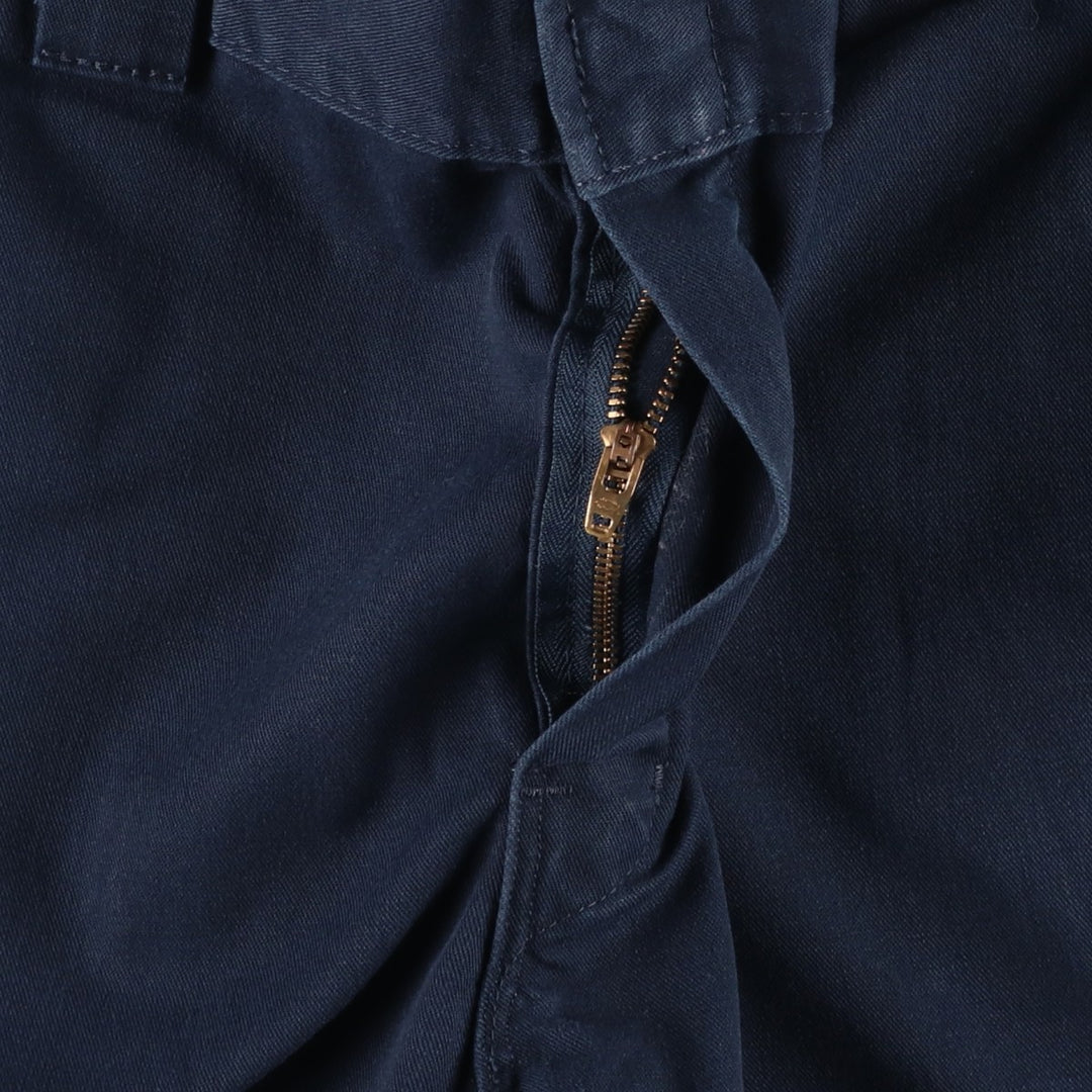 Dickies Relaxed Fit Work Shorts, Half Pants, Men's, W37 equivalent polyester navy blue type Vintage Second Hand