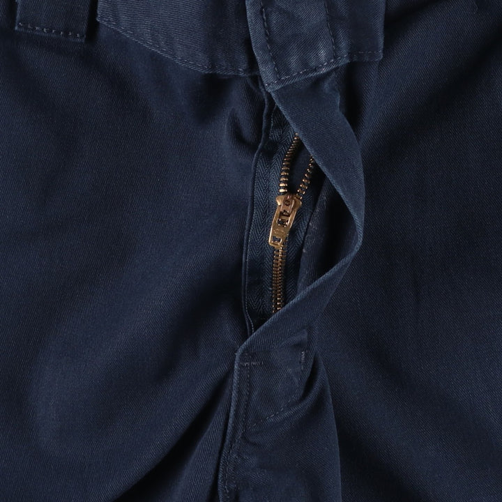 Dickies Relaxed Fit Work Shorts, Half Pants, Men's, W37 equivalent polyester navy blue type Vintage Second Hand