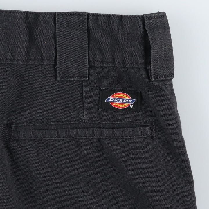 Dickies Relaxed Fit FLEX Work Shorts (Men's, equivalent to W33) polyester black type Vintage Second Hand