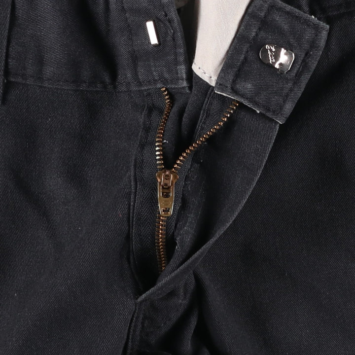 Dickies Relaxed Fit FLEX Work Shorts (Men's, equivalent to W33) polyester black type Vintage Second Hand