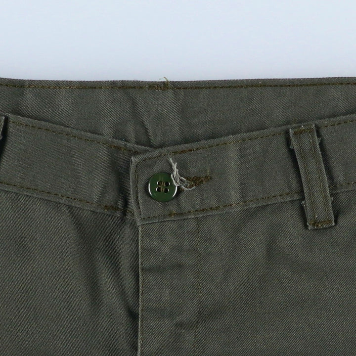 Dickies Work Shorts, Half Pants, Men's, W36 equivalent polyester Khaki type Vintage Second Hand