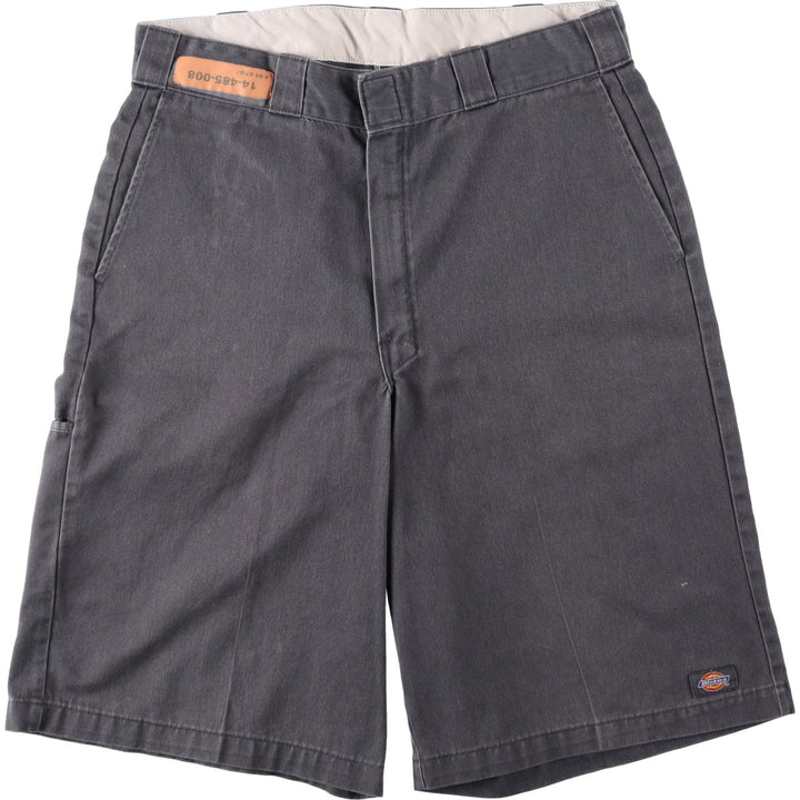 Dickies Work Shorts, Half Pants, Men's, W34 equivalent unclear gray type Vintage Second Hand