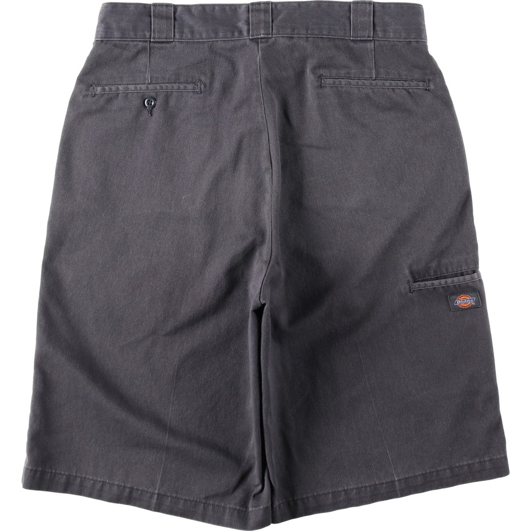 Dickies Work Shorts, Half Pants, Men's, W34 equivalent unclear gray type Vintage Second Hand