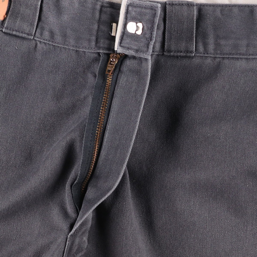 Dickies Work Shorts, Half Pants, Men's, W34 equivalent unclear gray type Vintage Second Hand